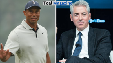 Tiger Woods and Bill Ackman