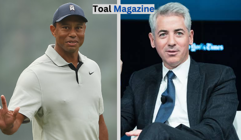 Tiger Woods and Bill Ackman