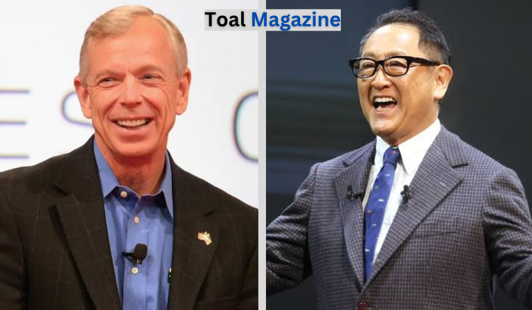 Lowell McAdam and Akio Toyoda