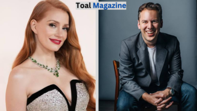 Jessica Chastain and Mike Krieger